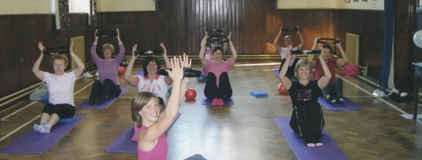 Pilates Class 2007 Langcliffe Village Hall